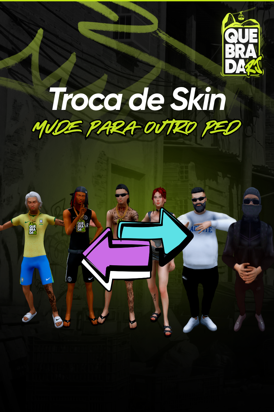 Troca de skin