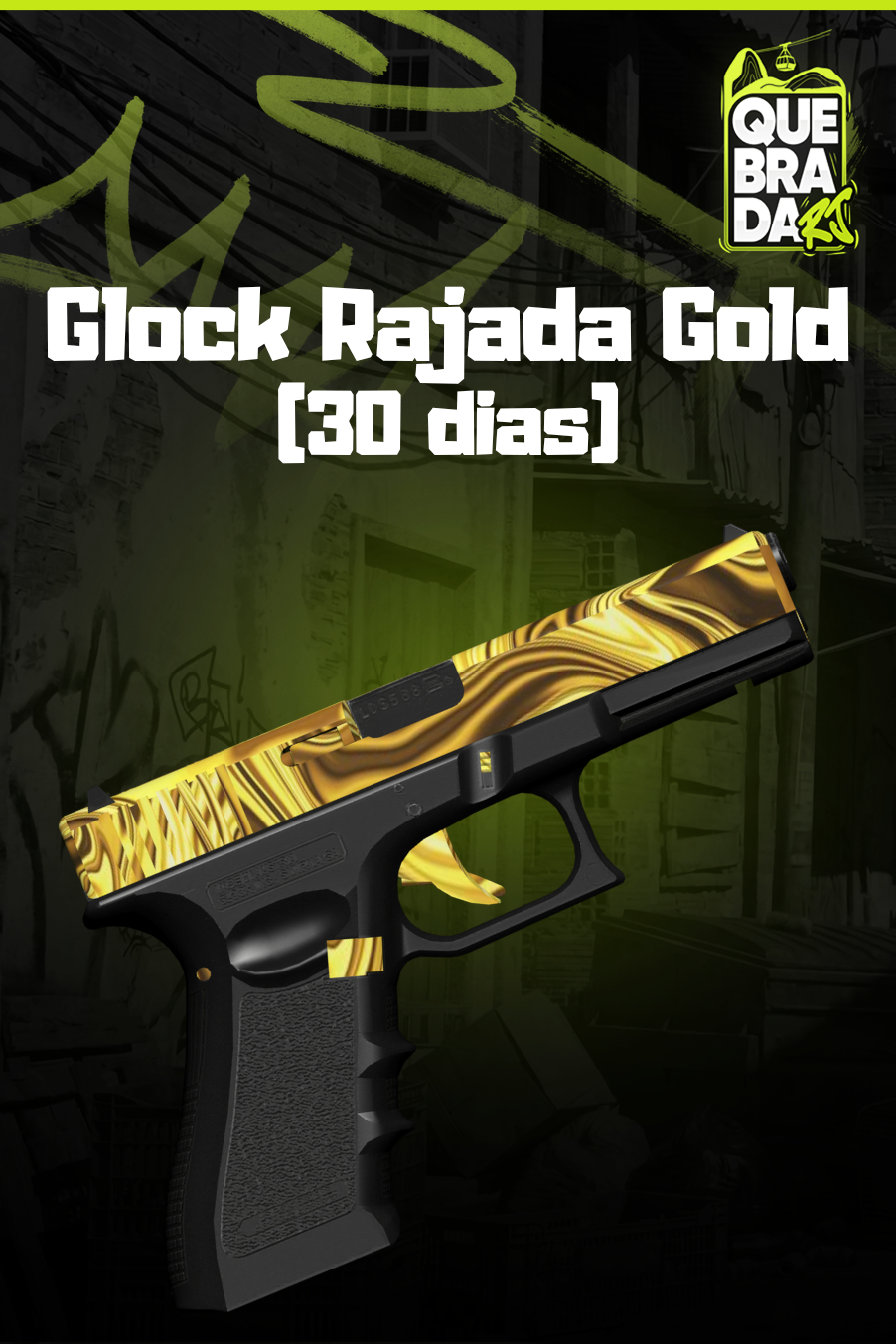 Glock Rajada Ouro