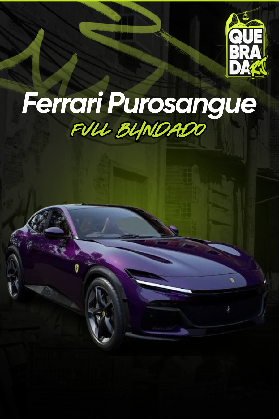 Ferrari Purosangue Full Blindado