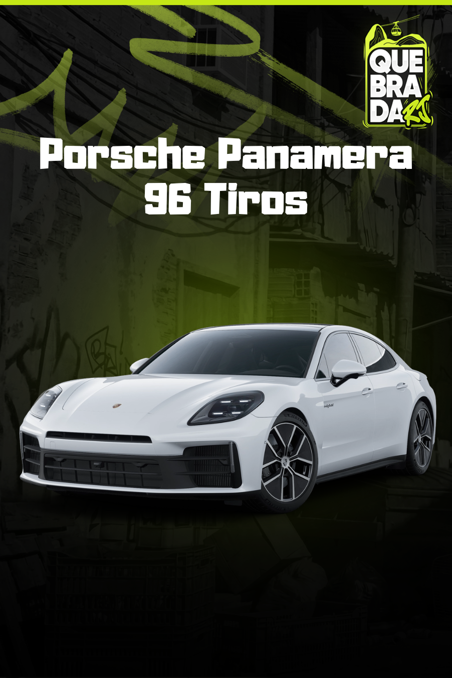 Porsche Panamera Blindado 96 Tiros
