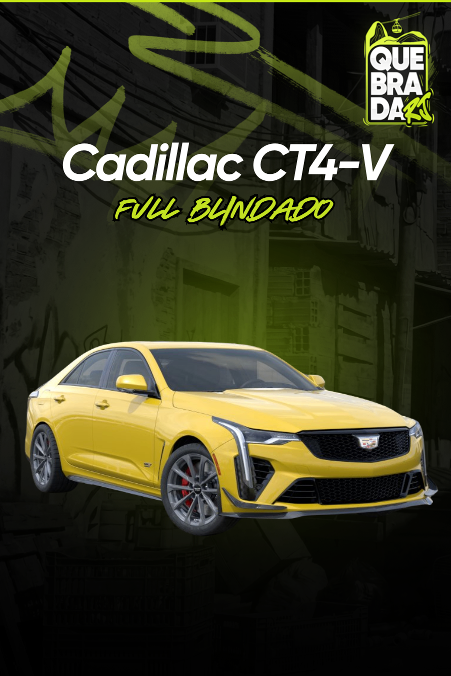 Cadillac CT4-V Full Blindado