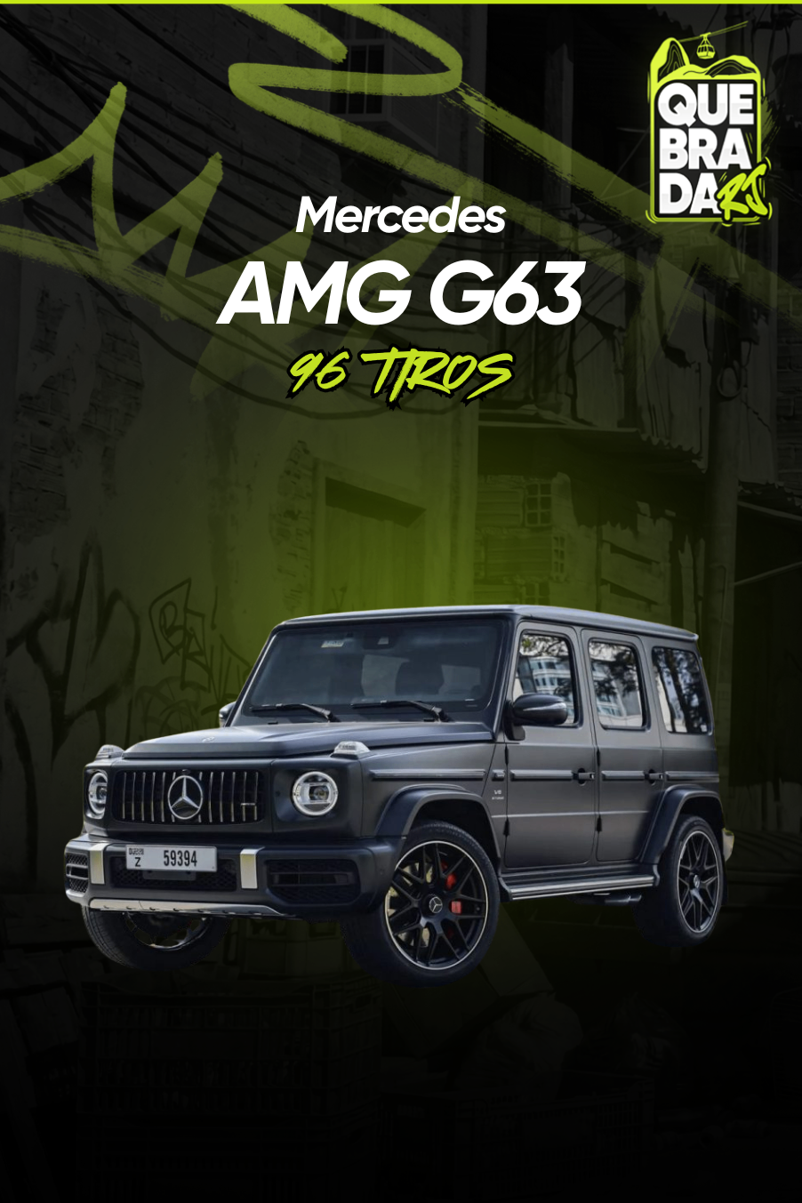 Mercedes AMG G63 96 Tiros