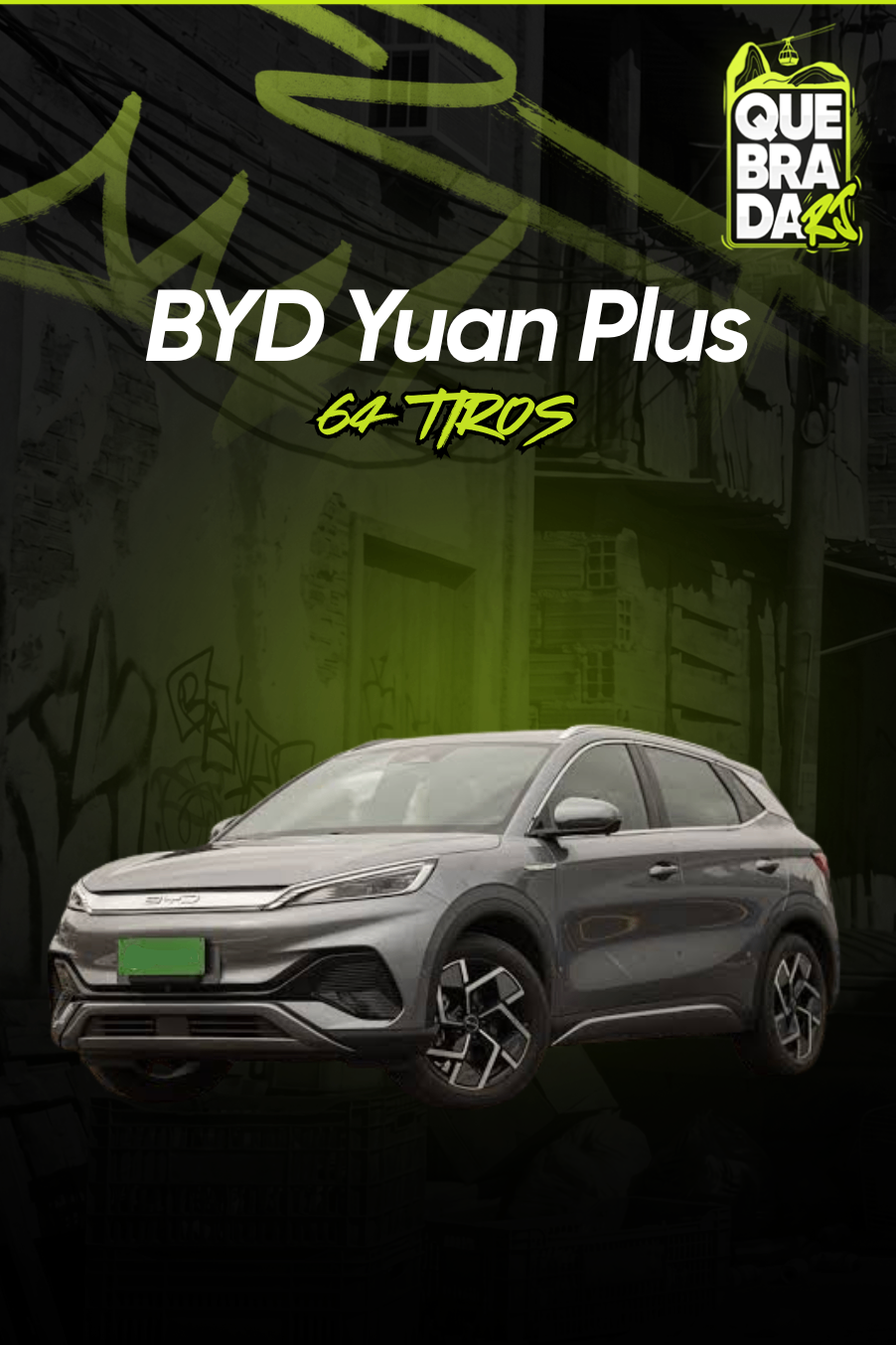 BYD Yuan Plus 64 Tiros