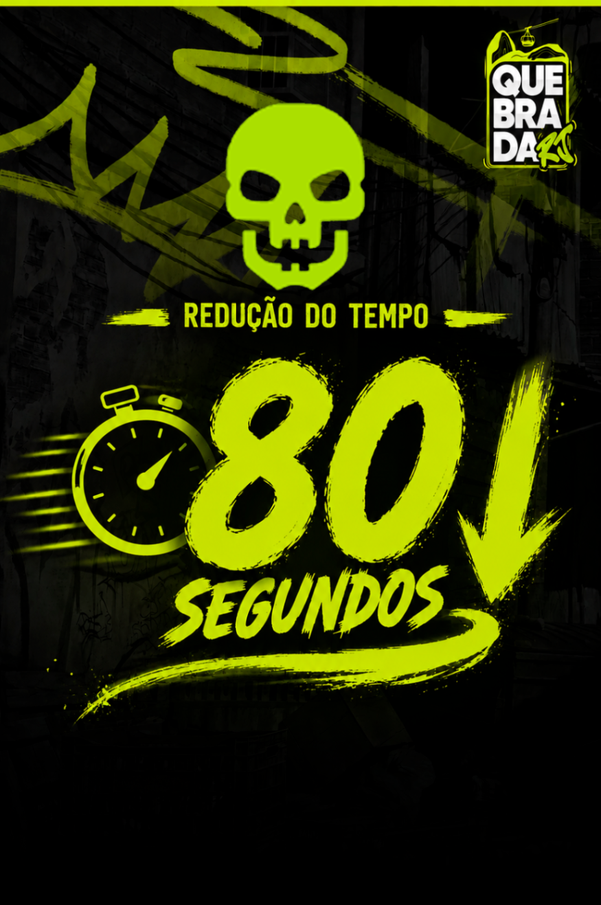 Tempo de Morte 80 Segundos (30 dias)