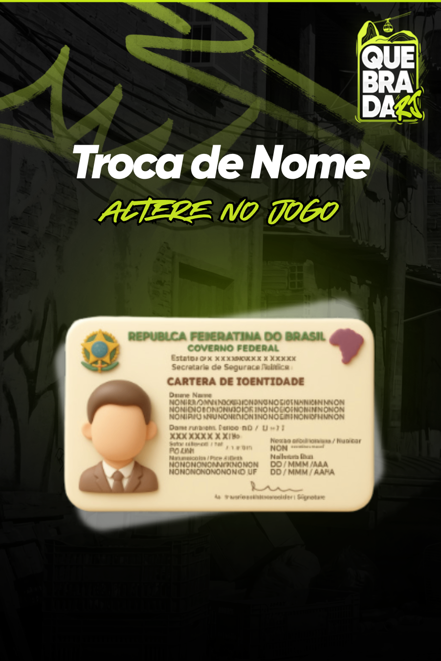 TROCA DE NOME