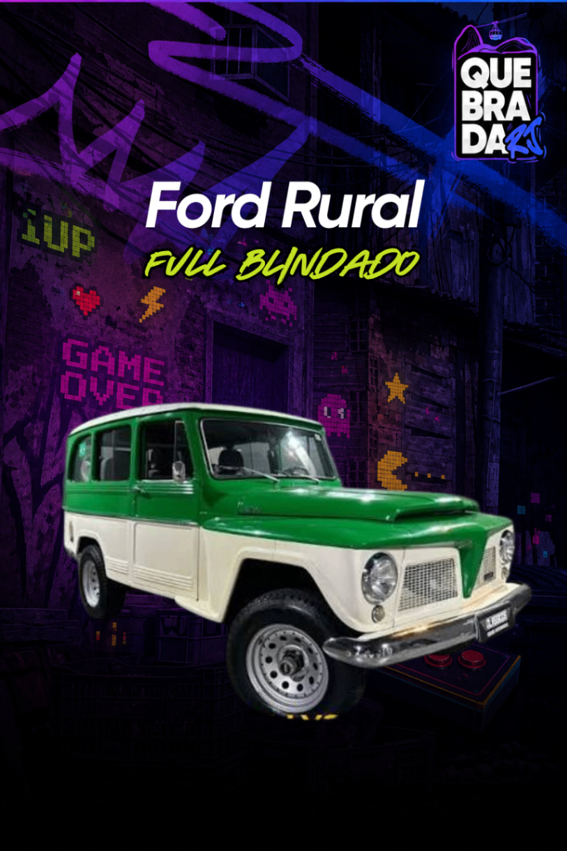 Ford Rural Willys Full Blindada