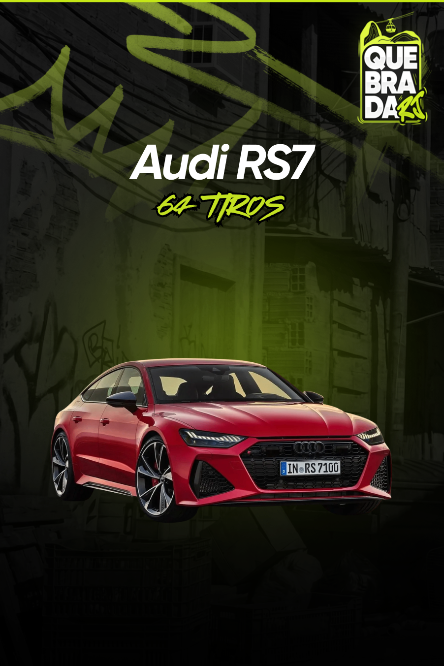 Audi RS7 64 Tiros