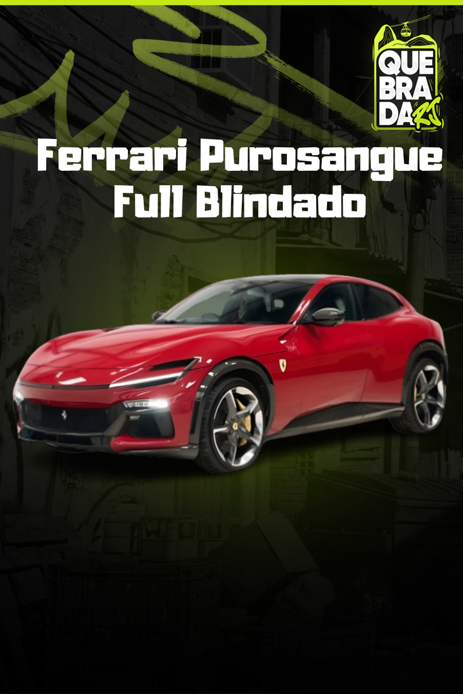 Ferrari Purosangue Full Blindado