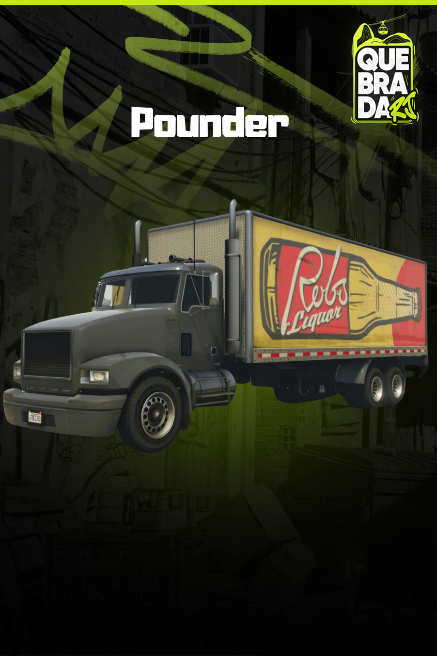 Caminhão Pounder 4.000 KG