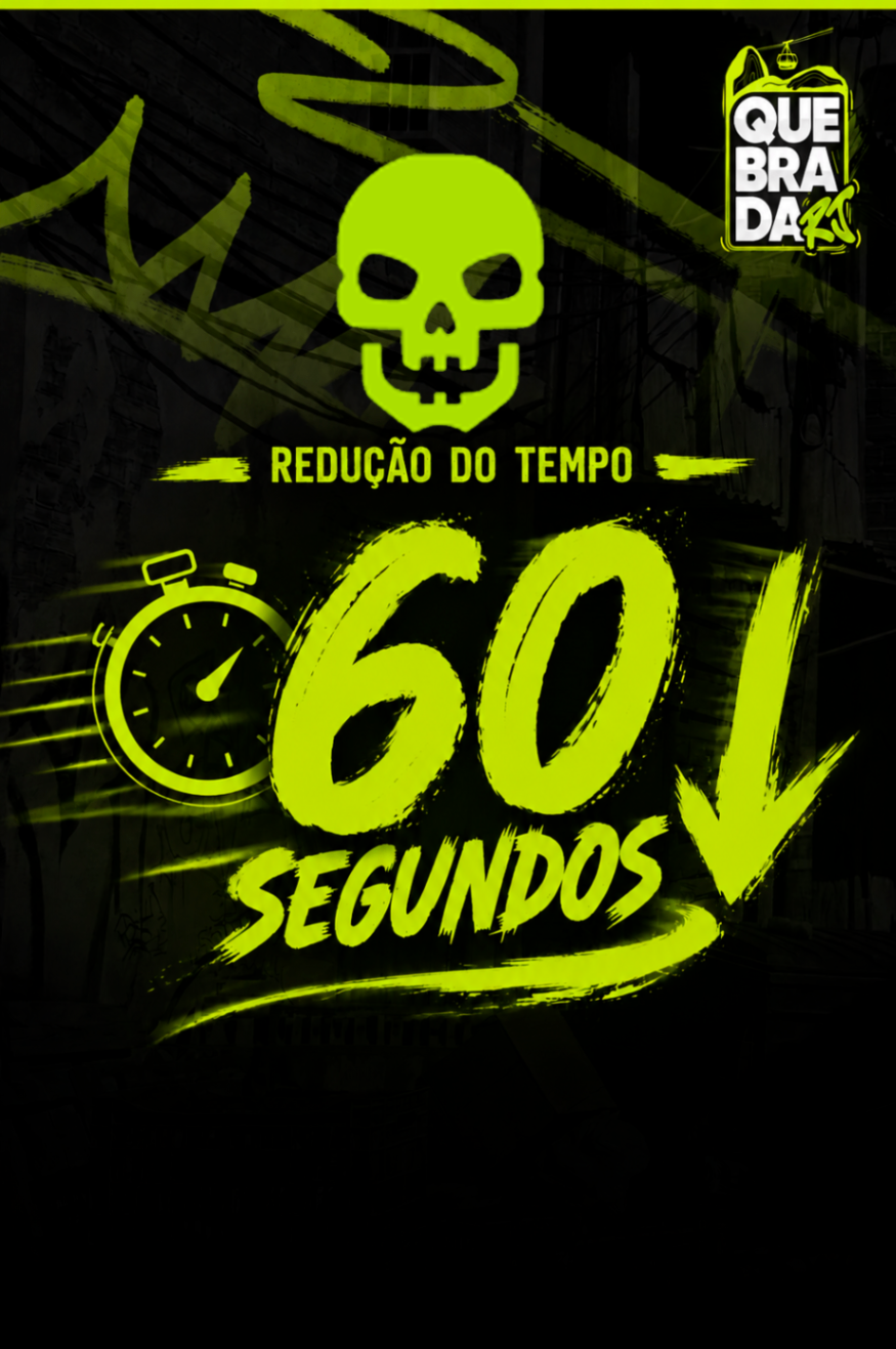 Tempo de Morte 60 Segundos (30 dias)