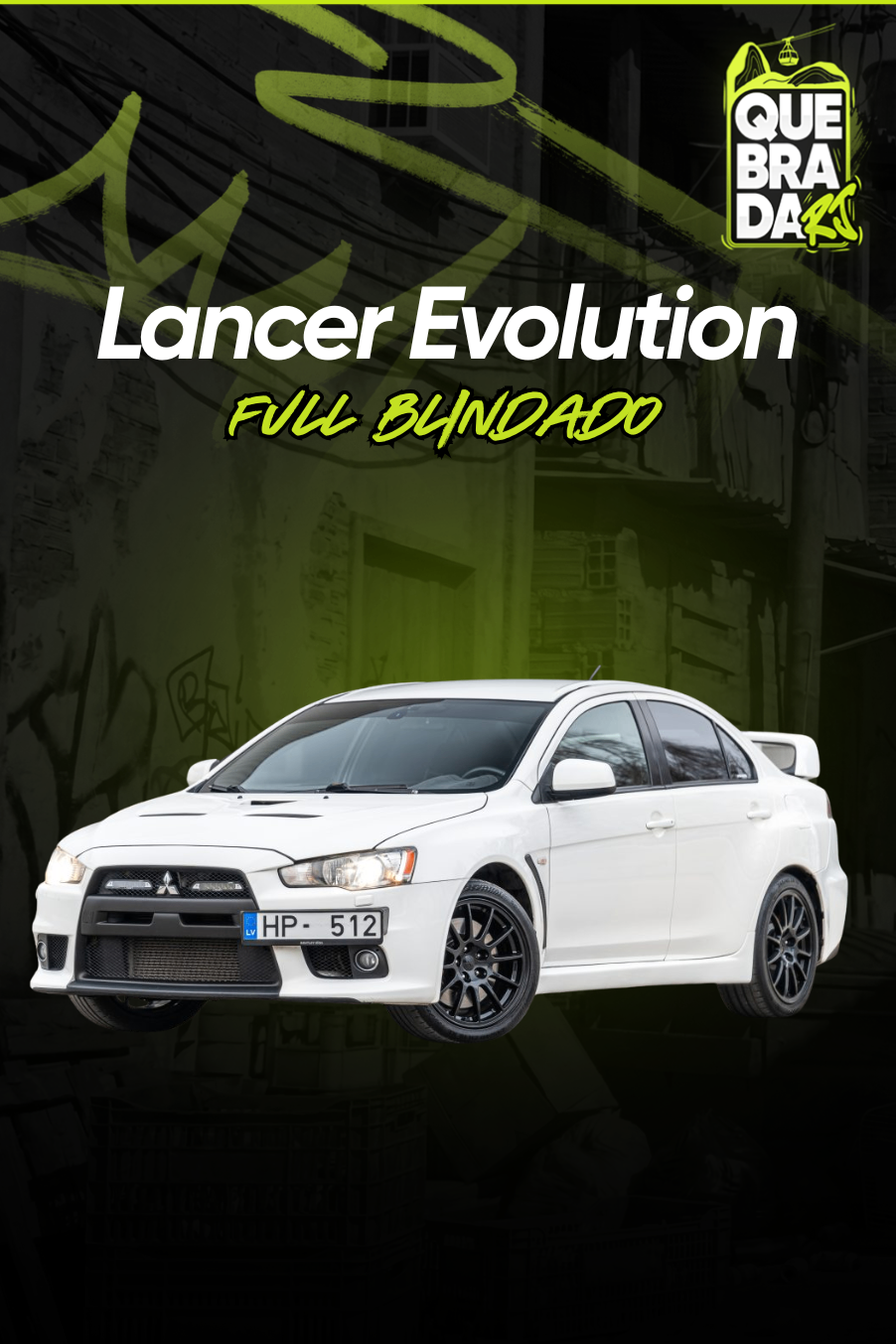 Lancer Evolution Full Blindado