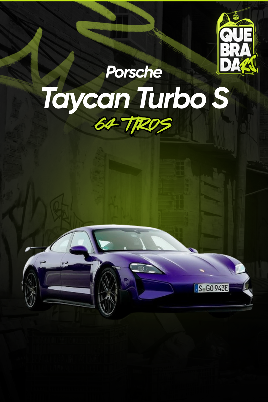 Porsche Taycan 64 Tiros