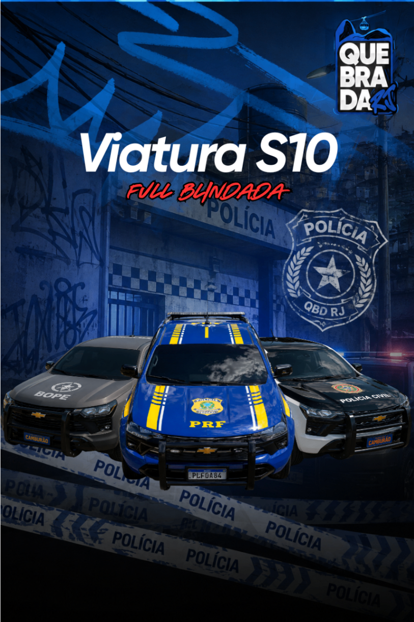 Viatura S10 Full Blindada