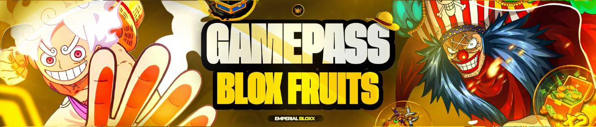 Banner da categoria 💰 Gamepass Blox Fruits