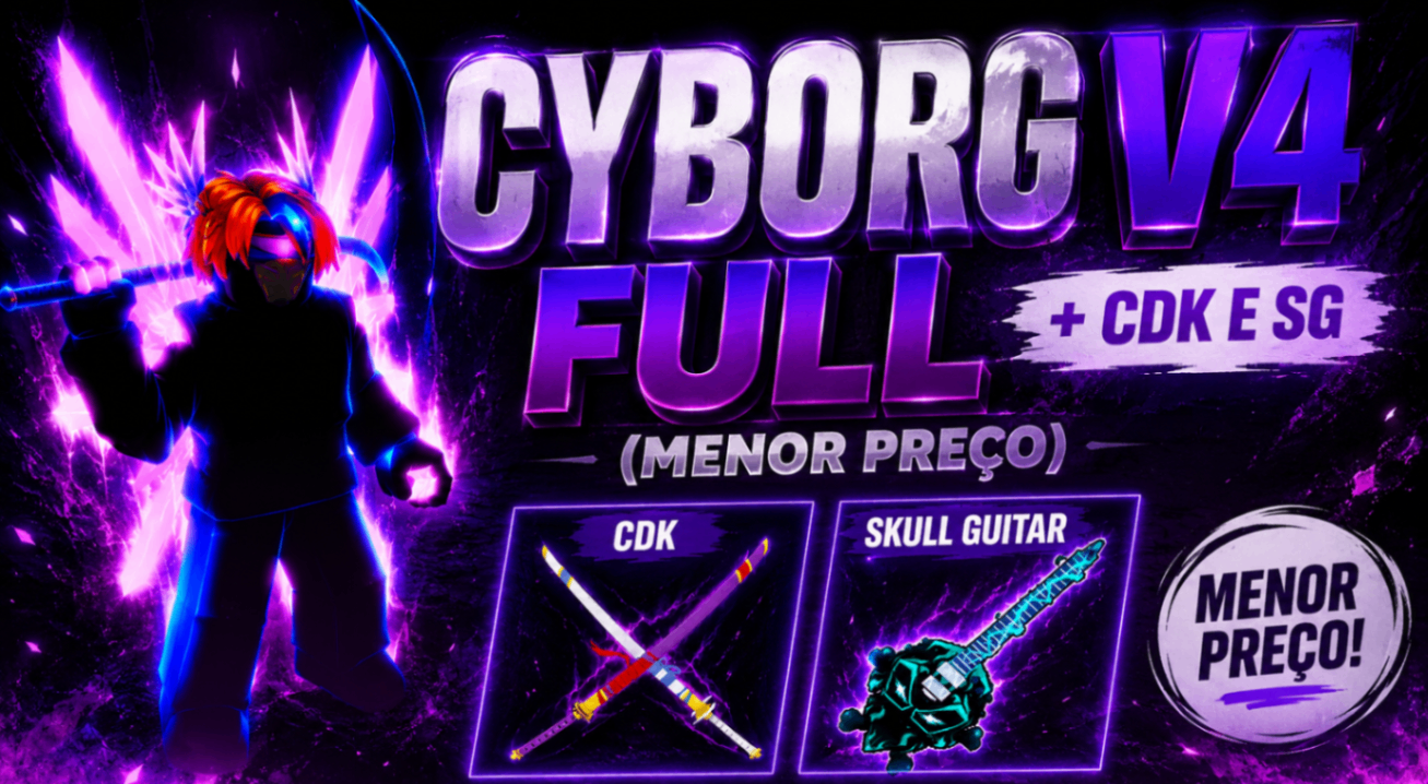 Imagem do produto 🤖⚔️🎸 LV2800 +V4 CYBORG (FULL) +GHM +CDK +SG ✨(PROMO)✨