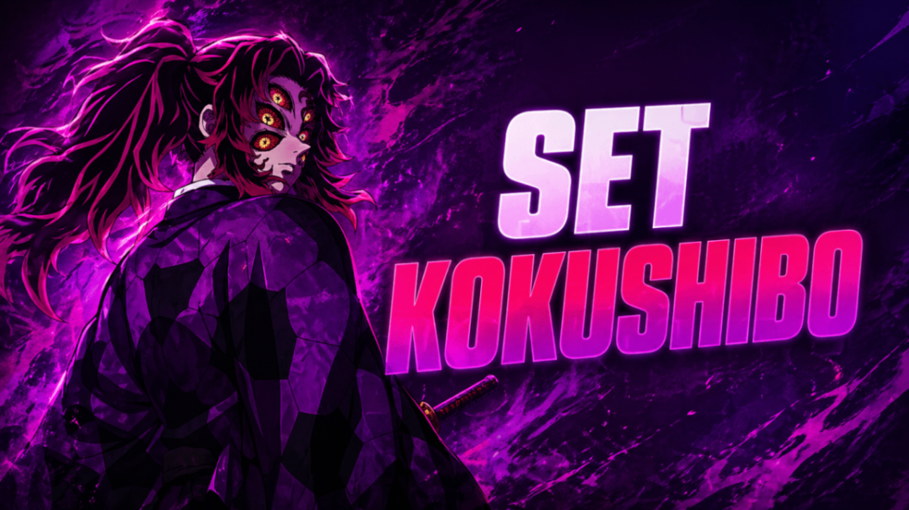 Imagem do produto 🔪 CONTA COM TODOS OS ITENS DO SET KOKUSHIBO + HAB F