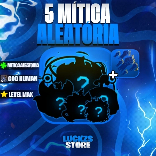 Contas de Blox Fruits Com 5 mitica aleatoria