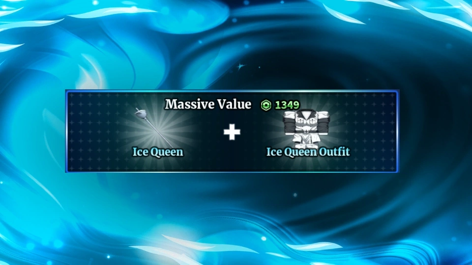 👑 ICE QUEEN + ICE QUEEN OUTFIT BUNDLE