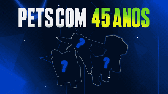 🐢 PET DE 45 ANOS (ALEATÓRIO)