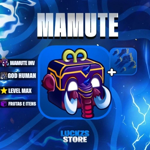 Contas de Blox Fruits Com Mamute