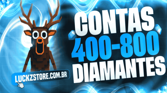 💎 CONTA COM 400-800 DIAMANTES