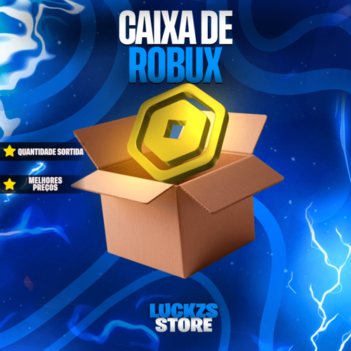 💎 CAIXA DE ROBUX – de 1000 até 50.000 Robux! 🎁