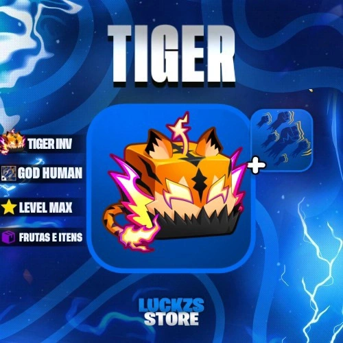 Contas de Blox Fruits Com Tiger