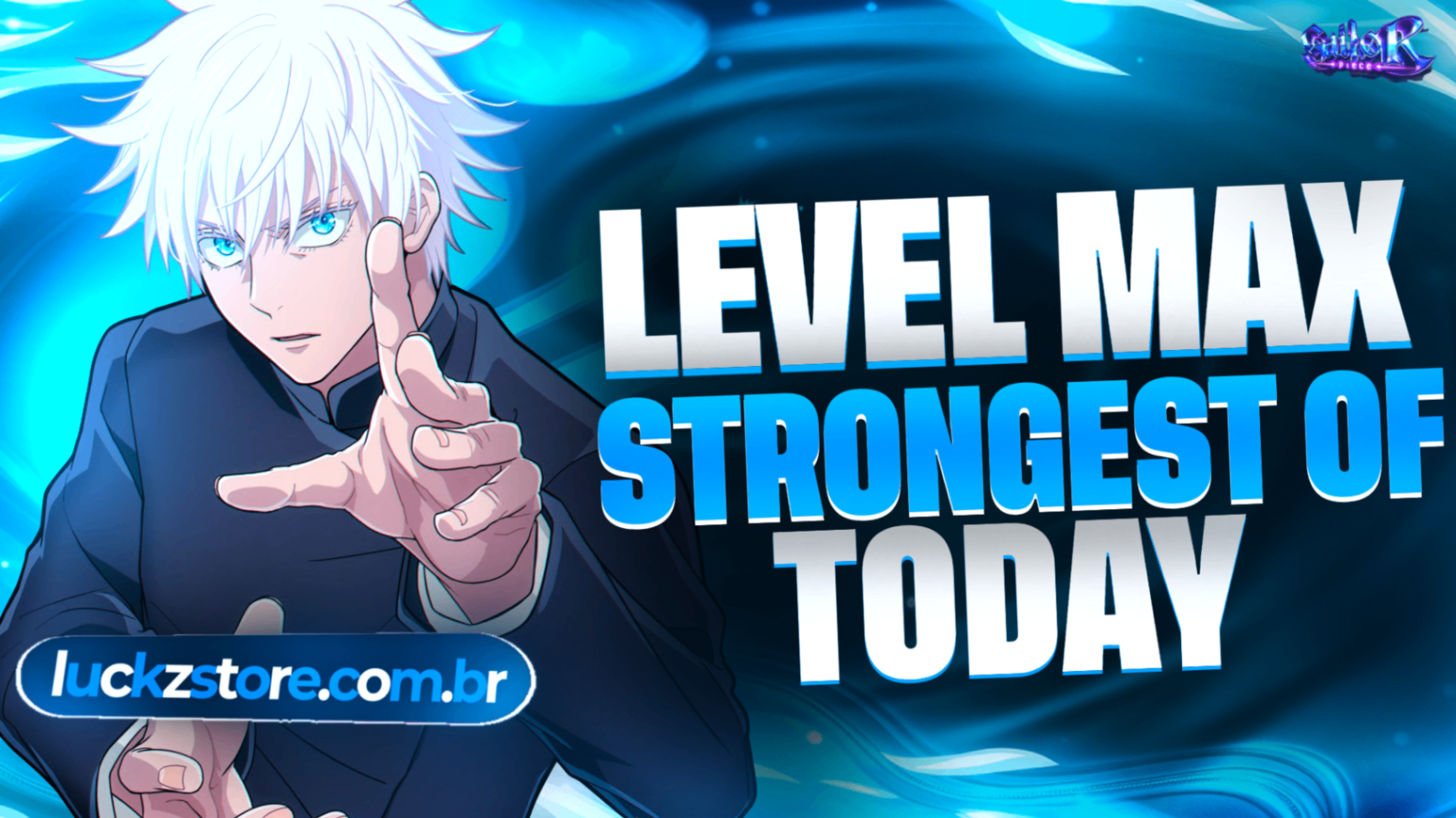 👊 LEVEL MÁXIMO + ⚔️SET STRONGEST OF TODAY + ITENS⭐🍎