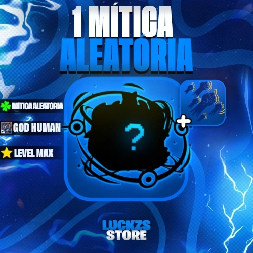 Contas de Blox Fruits Com 1 mitica aleatoria