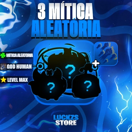 Contas de Blox Fruits Com 3 mitica aleatoria