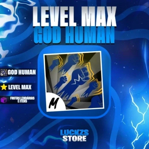 Contas de Blox Fruits Level Max Com GodHuman