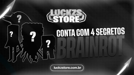 🐊Conta com 4 Brainrot Secrets Aleatório🐊