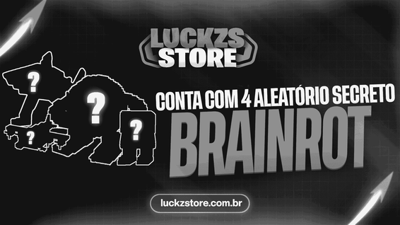 🐊Conta Com 4 Brainrot secreto - Plants vs Brainrots 🐊
