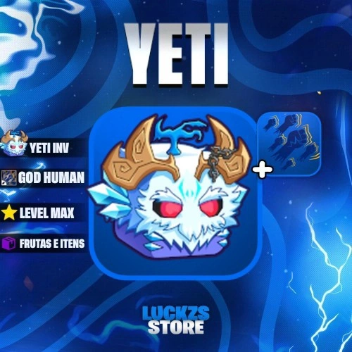 Contas de Blox Fruits Com Yeti