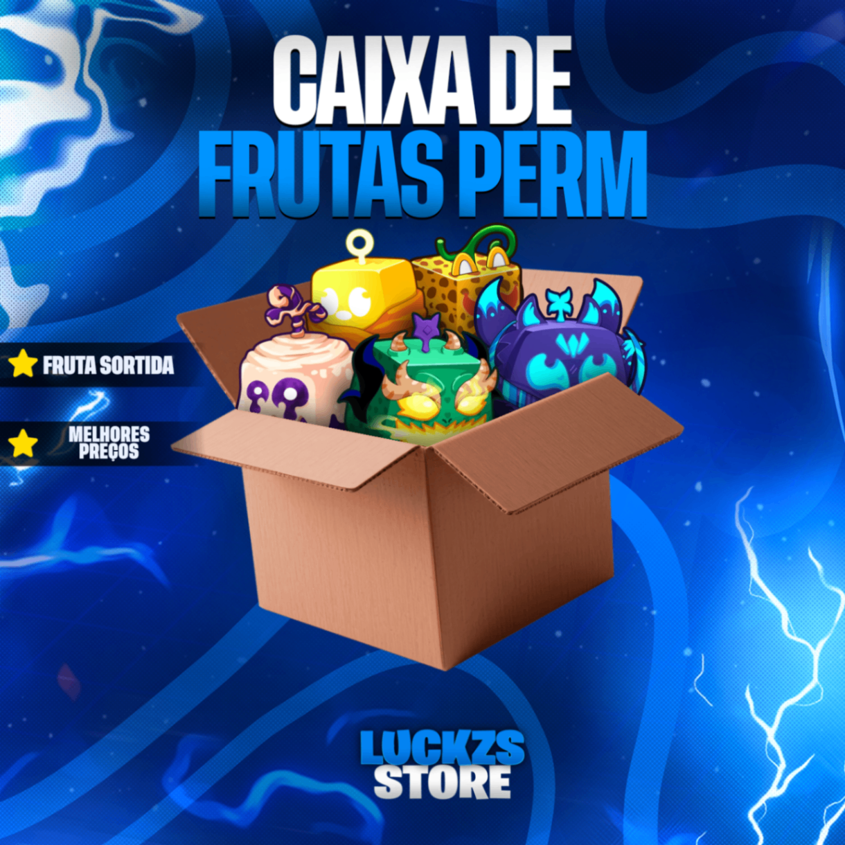 🐉CAIXA DE FRUTAS PERMANENTES🦊