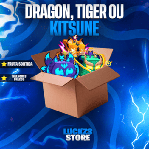 🐲DRAGON,🦊 KITSUNE OU 🐆TIGER NO INVENTÁRIO