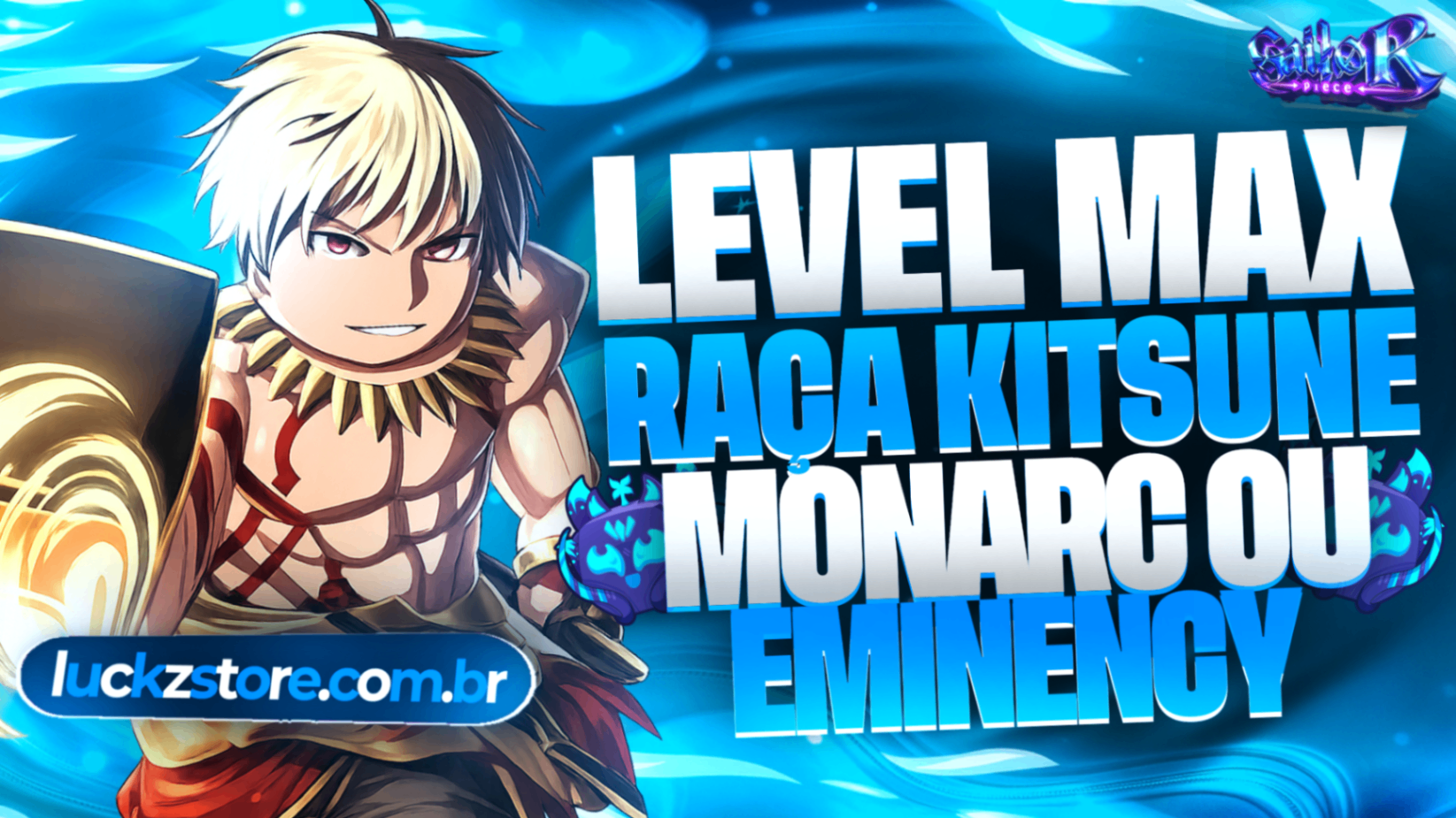 👊 LEVEL MÁXIMO + 🦊RAÇA KITSUNE + 🦋MORNARC OU 🔮EMINENCY CLAN + ITENS⭐🍎