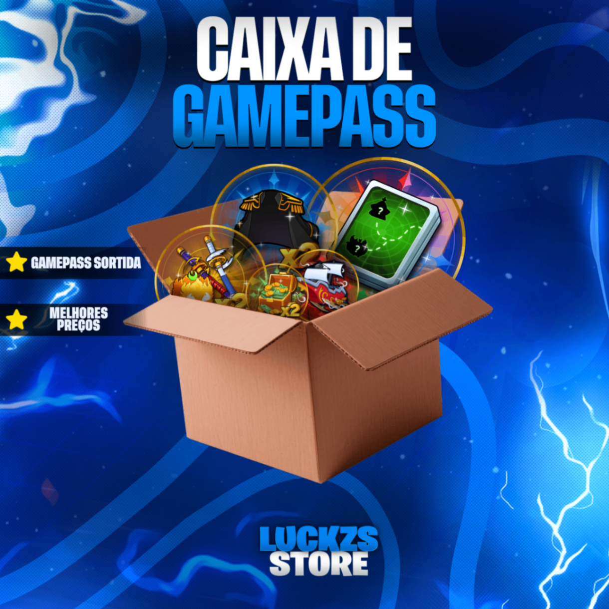 💰CAIXA DE GAMEPASSES⚔️