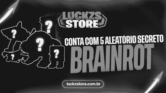 🐊Conta Com 5 Brainrot secreto - Plants vs Brainrots 🐊