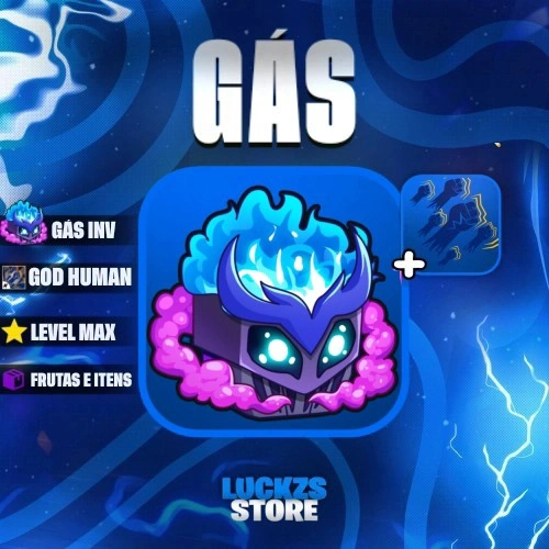 Contas de Blox Fruits Com Gas