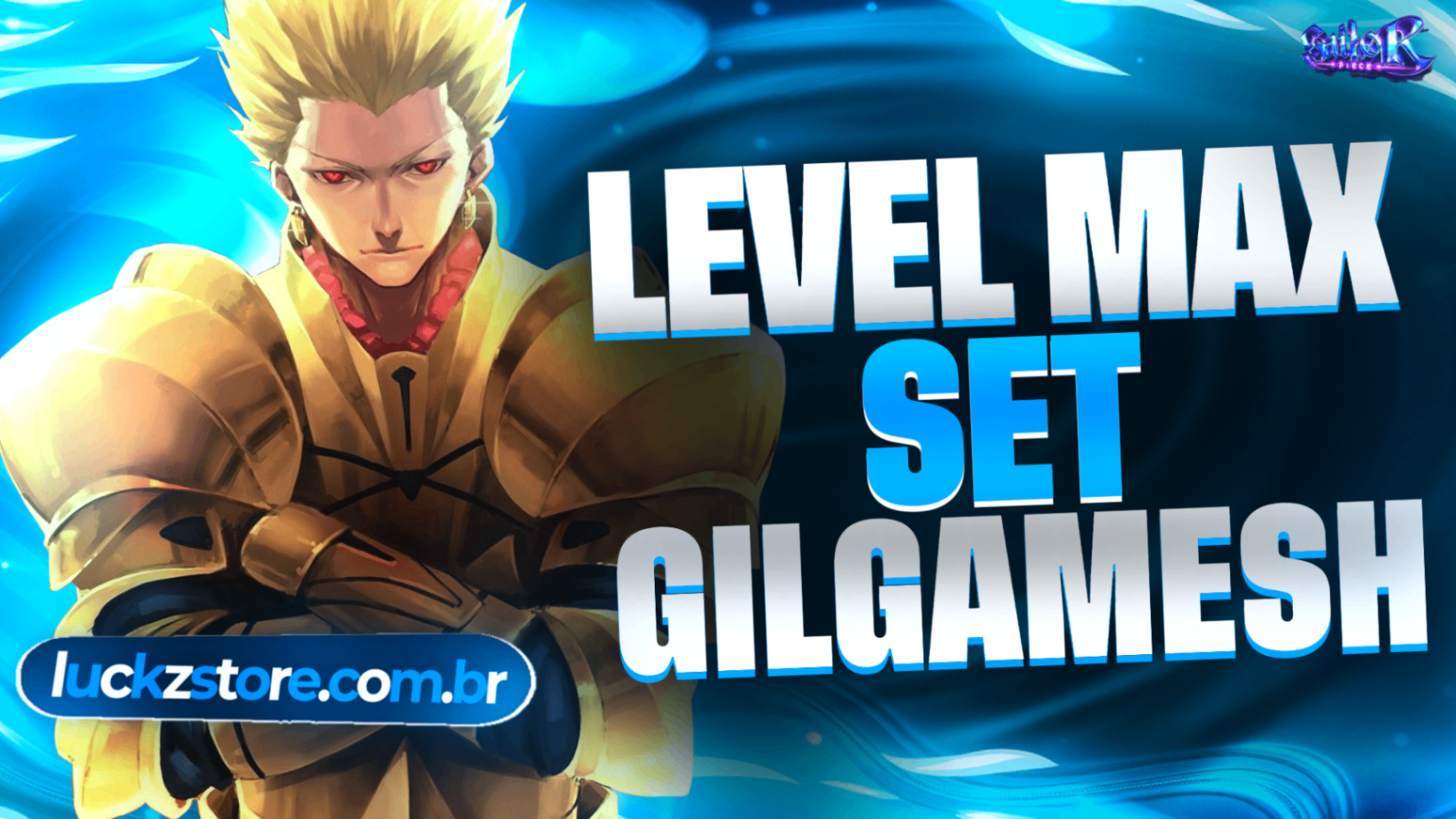 👊 LEVEL MÁXIMO + ⚔️SET GILGAMESH + ITENS⭐🍎