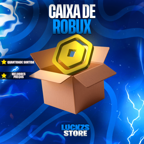 💎 CAIXA DE ROBUX – de 1000 até 50.000 Robux! 🎁