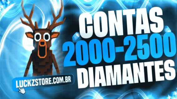 💎 CONTA COM 2000-2500 DIAMANTES