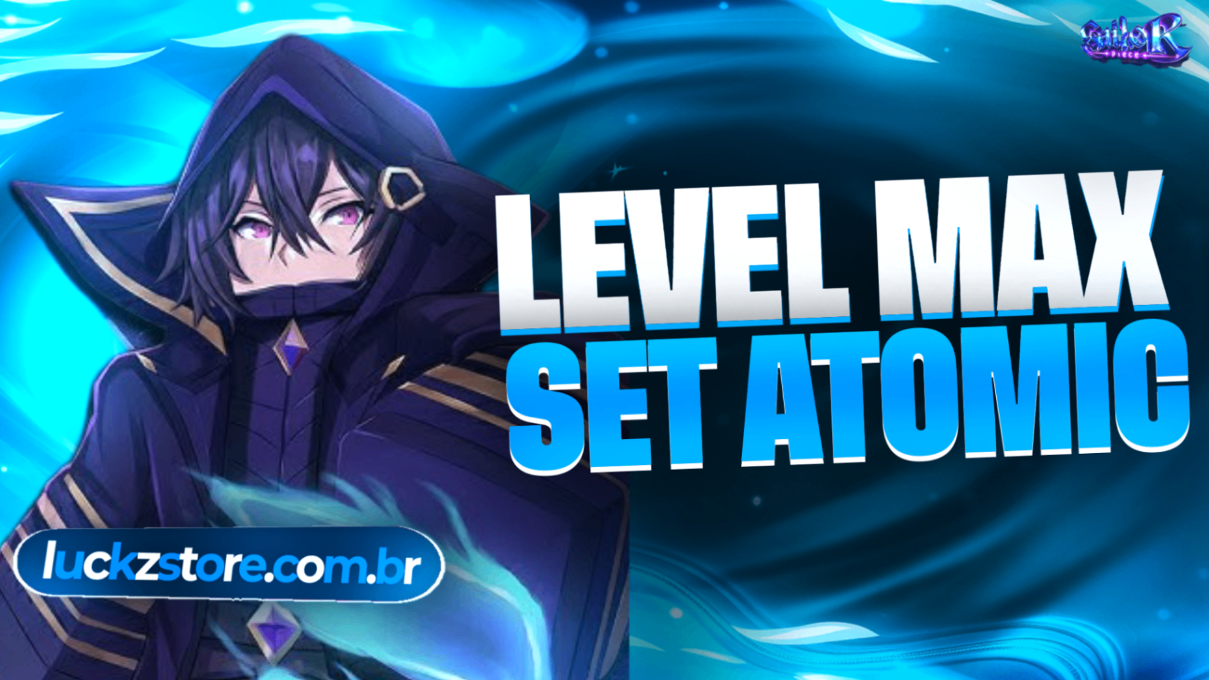👊 LEVEL MÁXIMO + ⚔️SET ATOMIC + ITENS⭐🍎