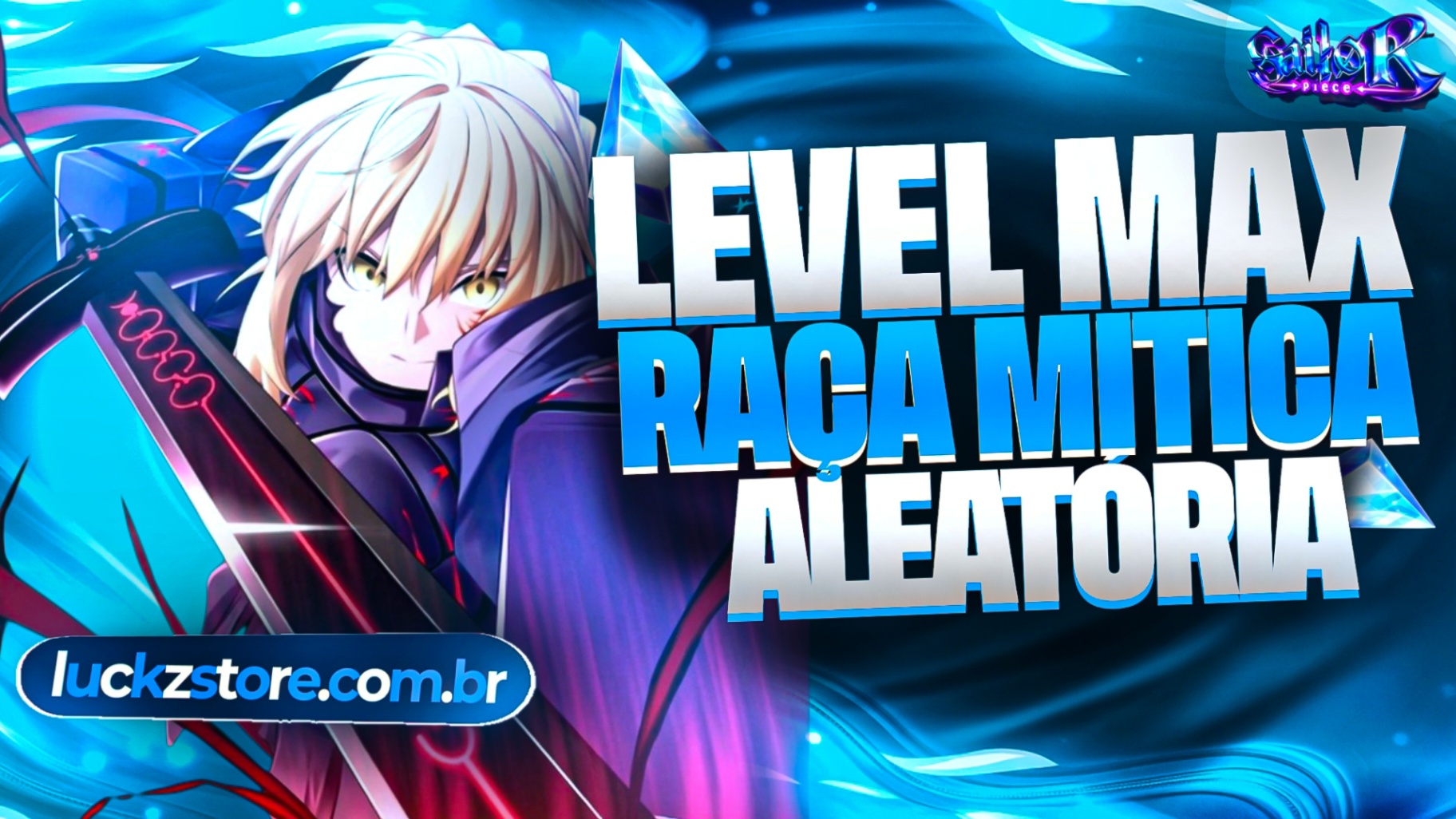 👊 LEVEL MÁXIMO + 🎲RAÇA MÍTICA ALEATÓRIA + ITENS⭐🍎