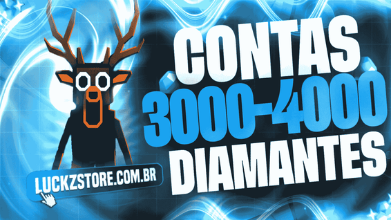 💎 CONTA COM 3000-4000 DIAMANTES