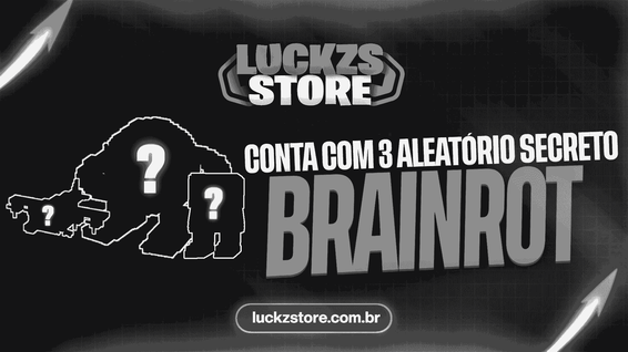 🐊Conta Com 3 Brainrot secreto - Plants vs Brainrots 🐊