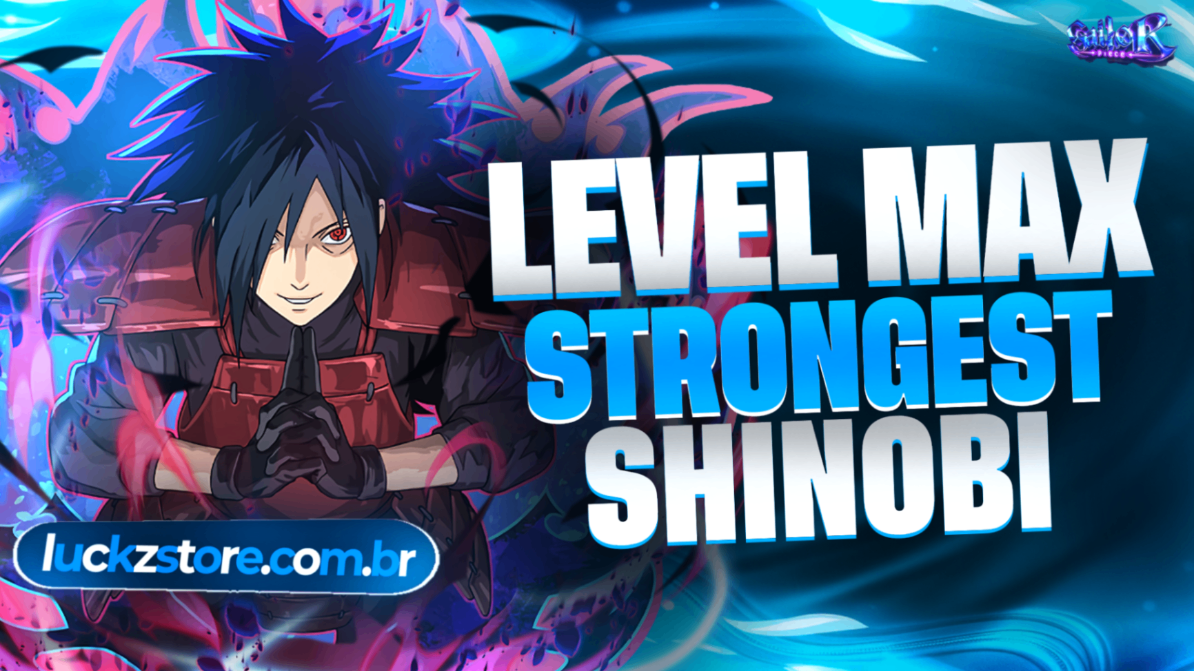 👊 LEVEL MÁXIMO + ⚔️SET STRONGEST SHINOBI+ ITENS⭐🍎