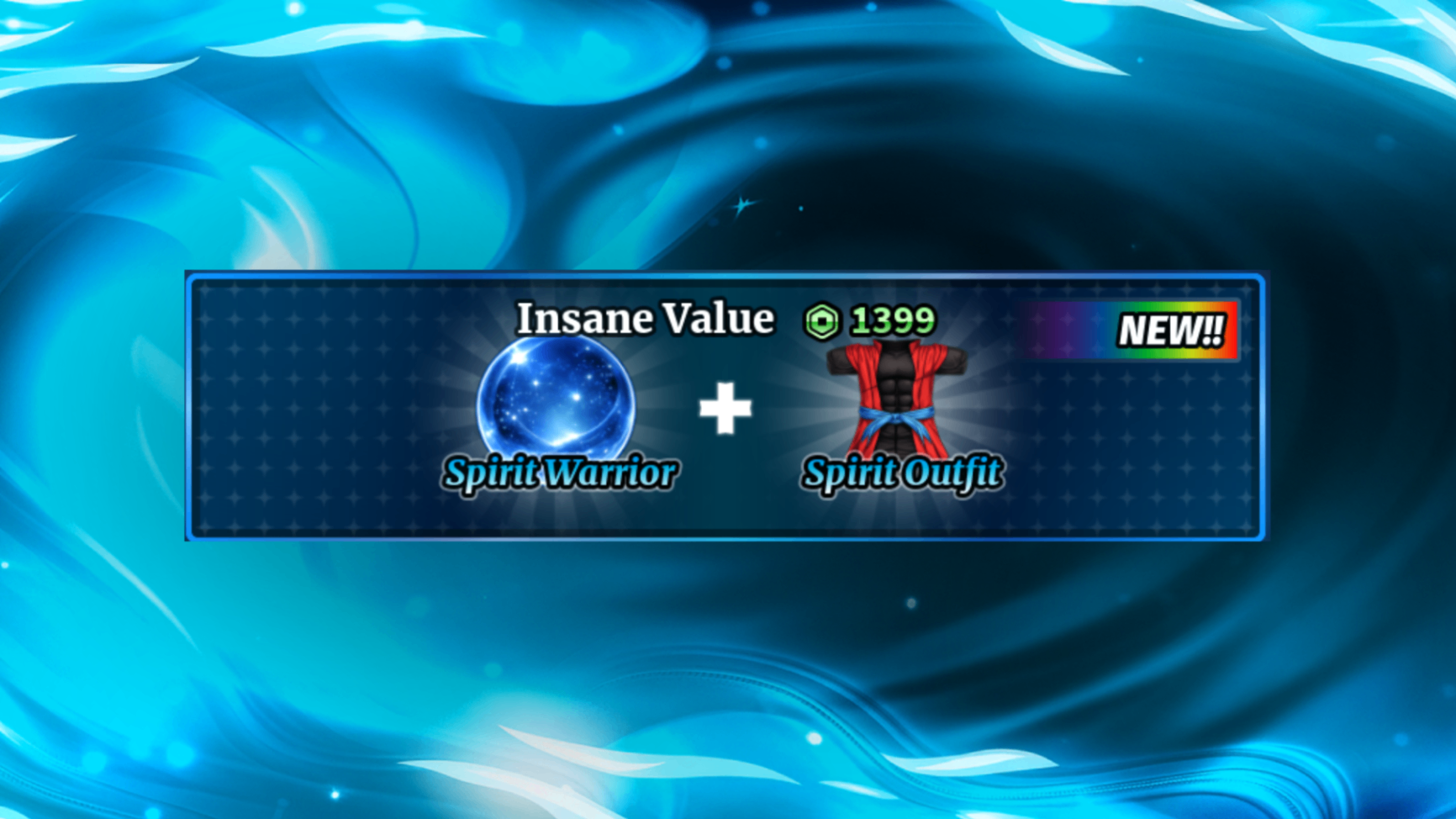 👑 SPIRIT WARRIOR + SPIRIT OUTFIT BUNDLE