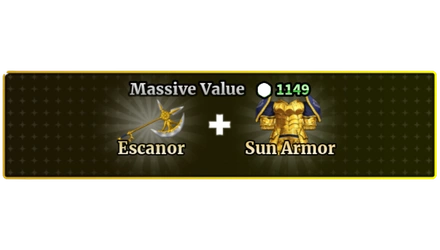 MASSIVE VALUE + ESCANOR + SUN ARMOR